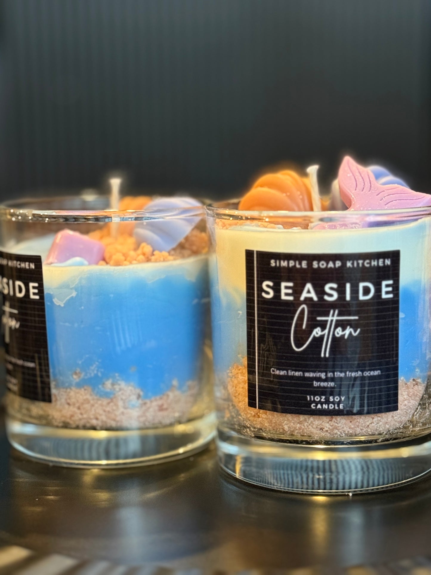Seaside Cotton 11oz Candle ๐