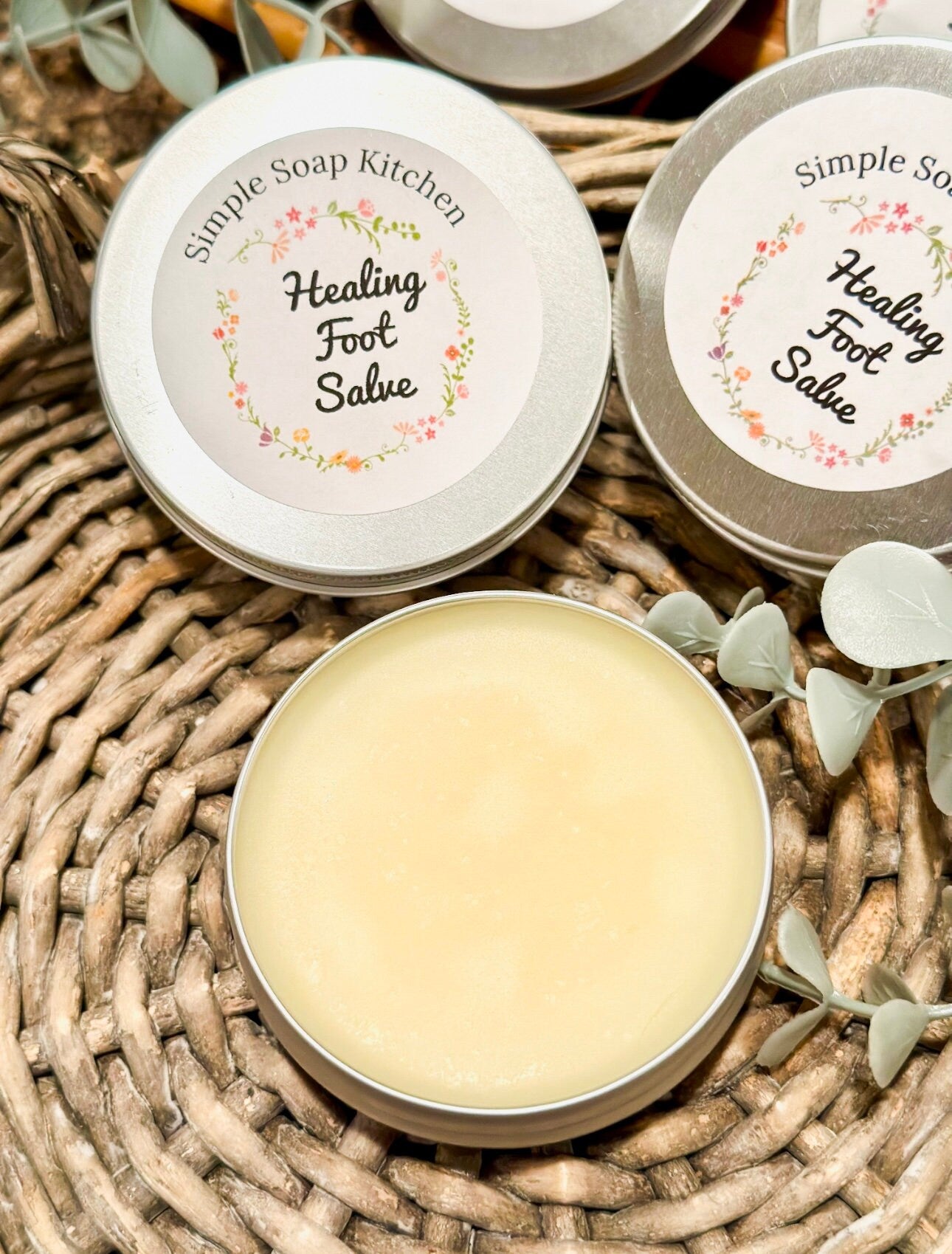 Foot Salve for dry cracked feet