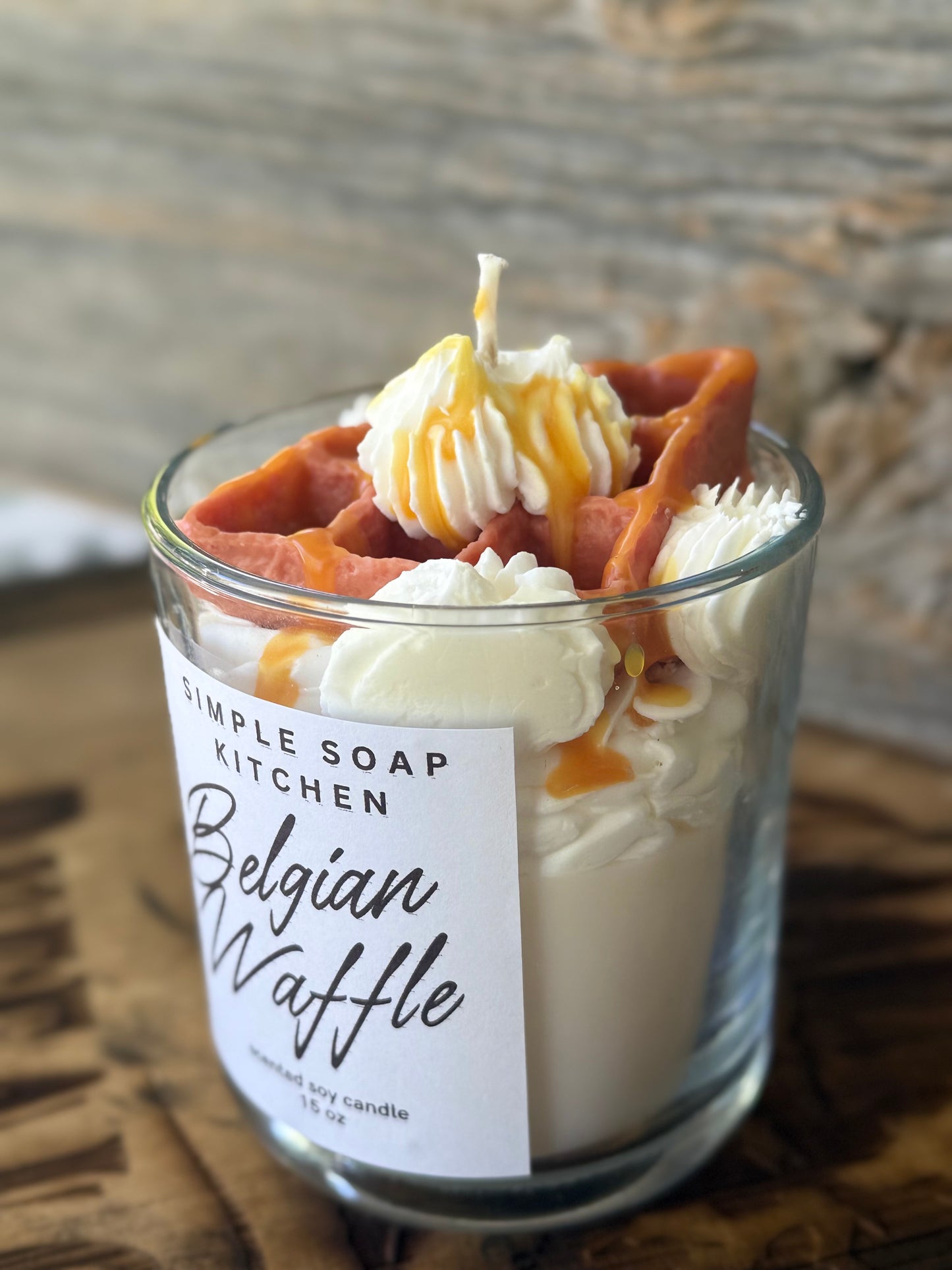 Belgian Waffle 15oz Candle                  🧇🕯️