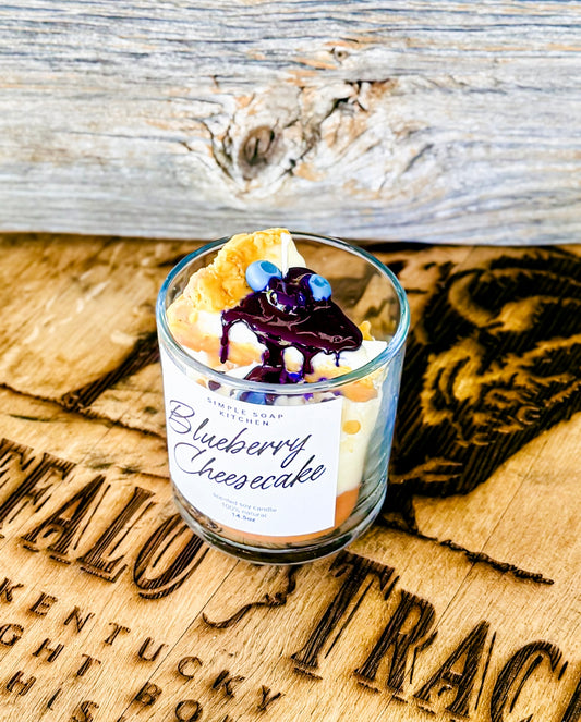 Blueberry Cheesecake 15oz Candle.  🫐🕯️