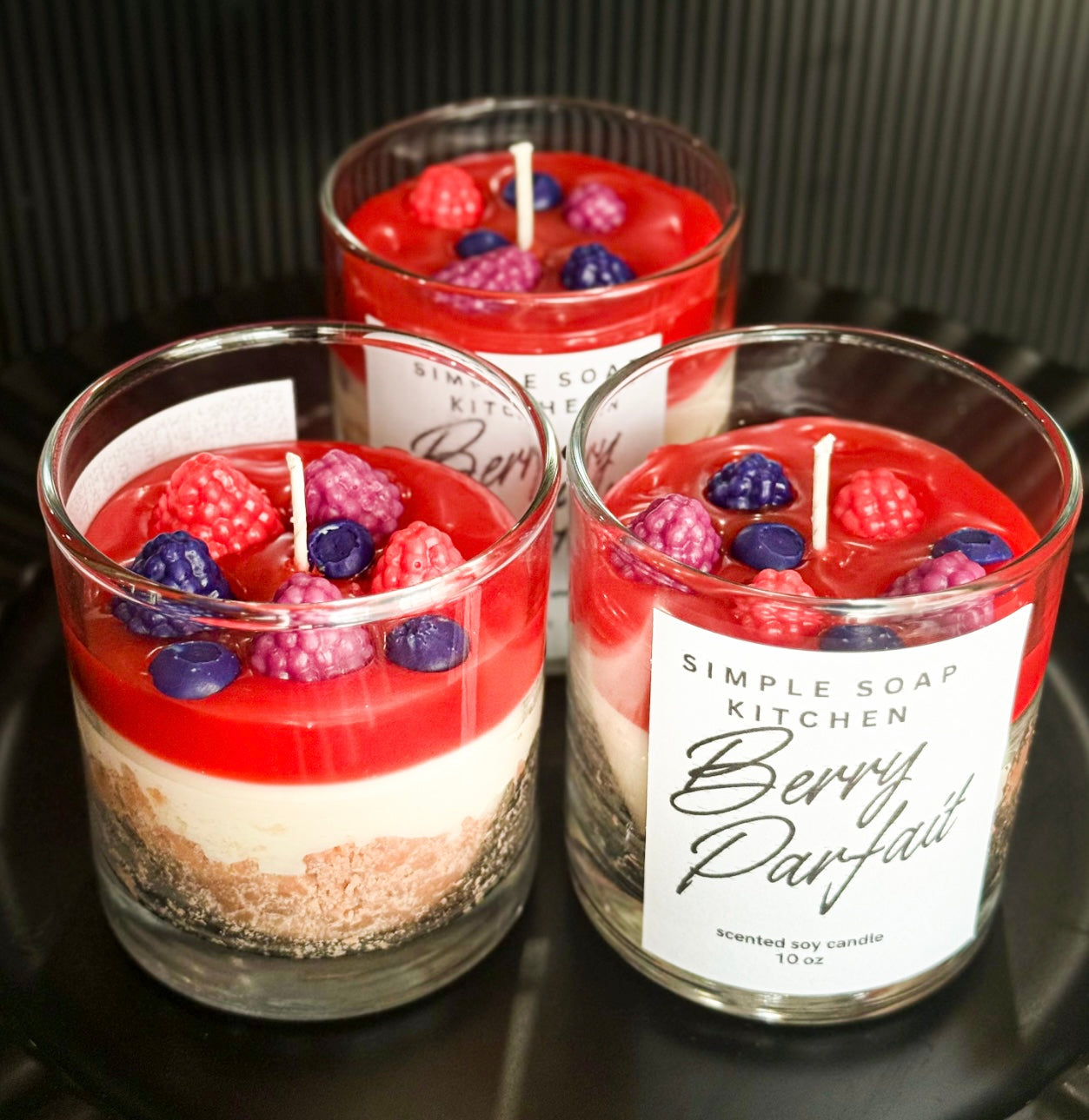 Berry Parfait Candle 🍓🫐