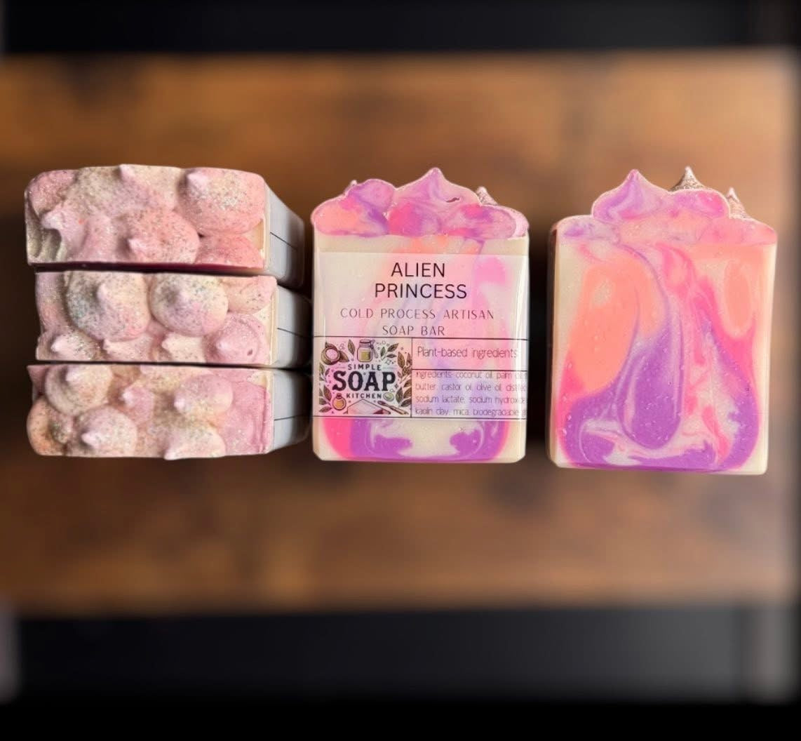 Alien Princess Soap Bar