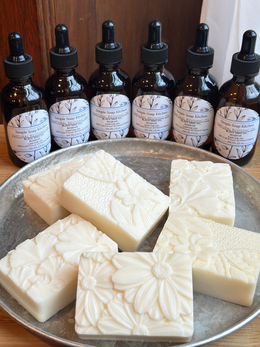 Rosehip Castor Oil & Black Seed Oil Reviving Soap Bars
